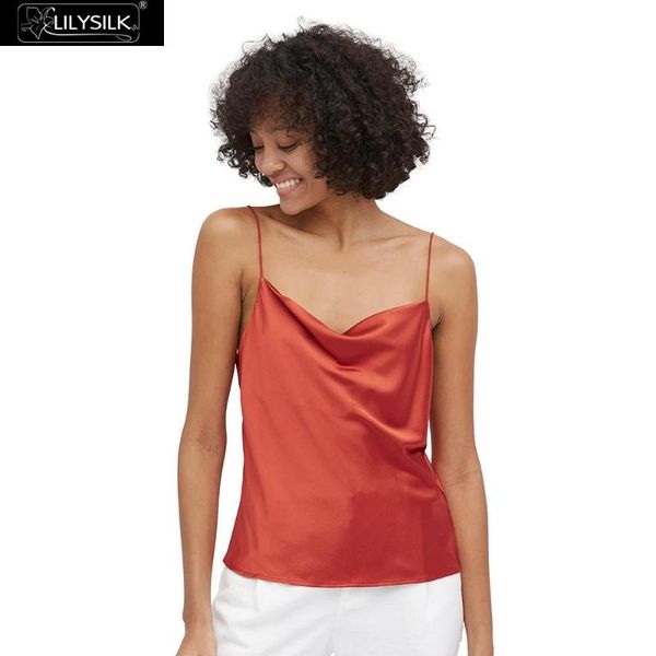 

lilysilk silk camisole stylish comfy cowls women soft new ing, White