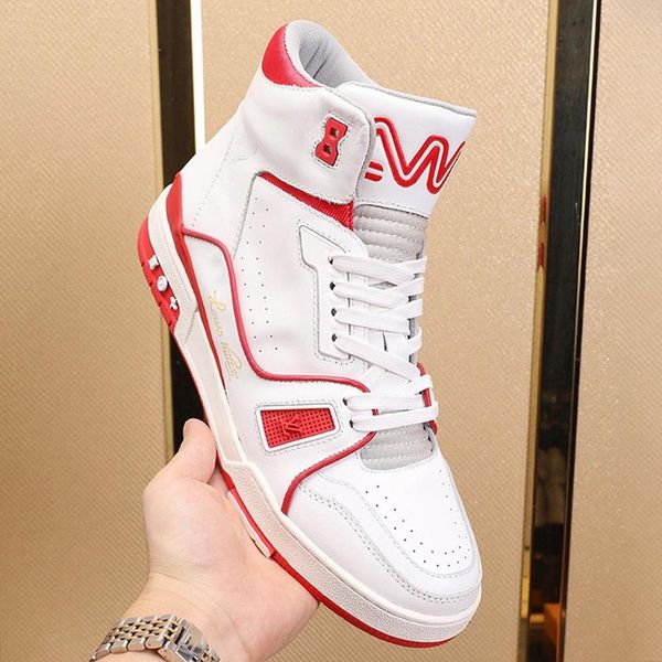 

men casual shoes chaussures pour hommes fashion mens shoes luxury style ankle boots trainer sneaker mid -mens shoes casual design sale