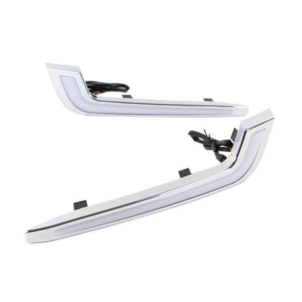 

2pcs white led daytime running light drl led fog lamp for xts 2013-2020