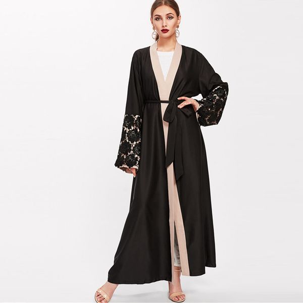 

women abaya kimono cardigan dubai hijab muslim dress jilbab turkish islamic clothing kaftan abayas caftan robe islam kleding