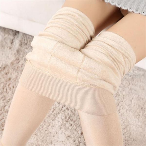 

s  8 colors winter leggings womens warm leggings high waist thick velvet legging solid all match leggings women 1226, Black