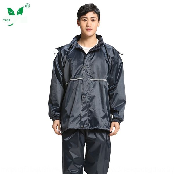 

thickened oxford raincoat men's and women's split car raincoat suit electric vehicle electric vehicle, Red;brown