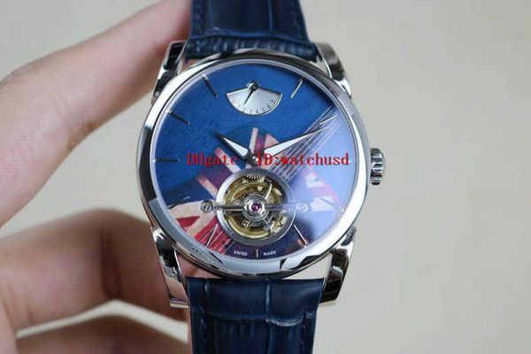 

jb factory pfh251 luxury watch stainless steel wristwatches tourbillon men watch sapphire swiss automatic mechanical transparent case back, Slivery;brown