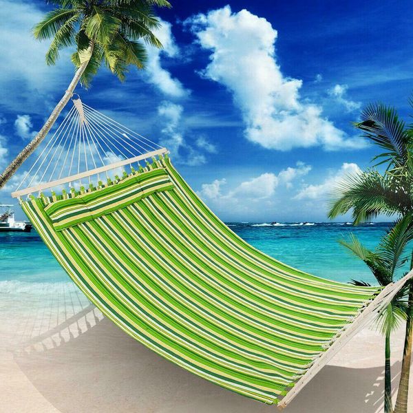 

camping hammock two 2 person outdoor indoor double tent lightweight travel soft