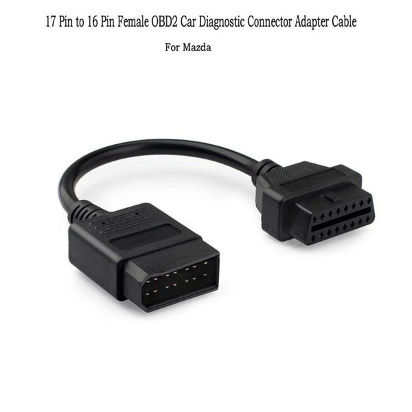 

for 14 pin obd1 to 16 pin obd2 car diagnostic connector adapter cable adapters diagnostic cable 40cm vehicles obd2#yl10