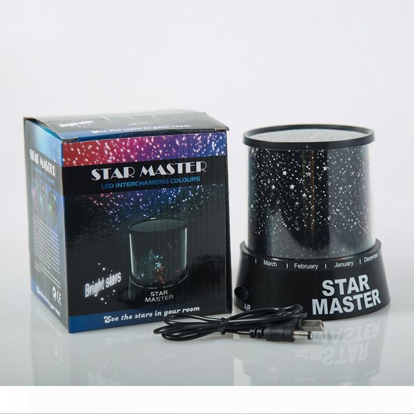 

горячая продажа красочные sky star master night light прекрасный sky starry проектор звезды новый подарки светодиодные лампы высокого качест
