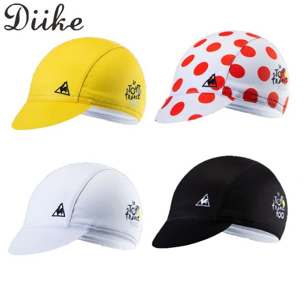 

2020 new quick-drying polyester cycling hat bicycle cap for men and women breathable multicolor uv proof riding more colors, Black