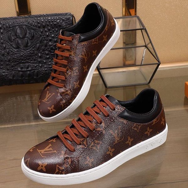 

luxemourg sneaker mens shoes vintage fashion designer footwears sports plus size lace -up luxury men shoes scarpe da uomo 2020