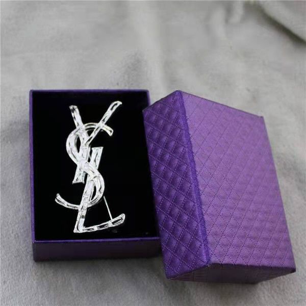 

brooch women luxury brooch suit lapel pin fashion jewelry accessories epacket shipping, Gray