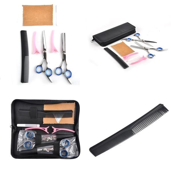 

hair cutting thinning scissors set 6 inch reguler hairdresser hair scissors shears excellent new mjhome xlwee