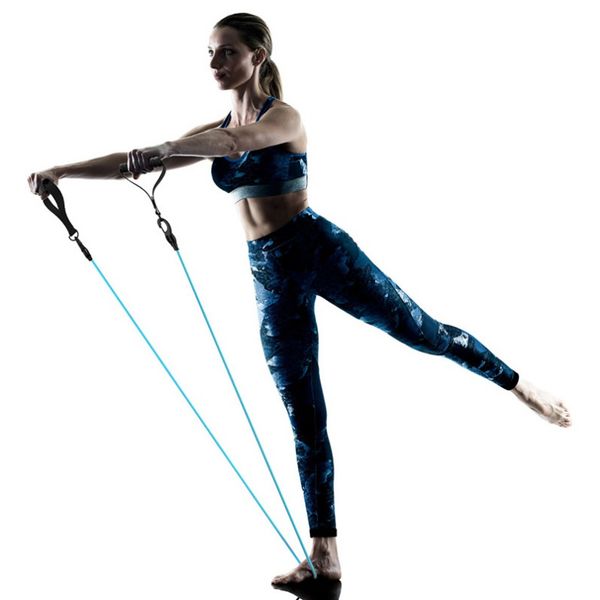 

rally elastic rope high elasticity home sports fitness equipment men's strength latex pull rope resistance training band #