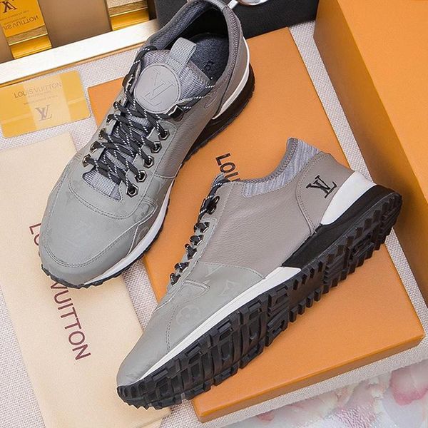 

fashion sneakers mens shoes footwears trainers with original box chaussures pour hommes breathable sports shoes mens h24 run away sneaker