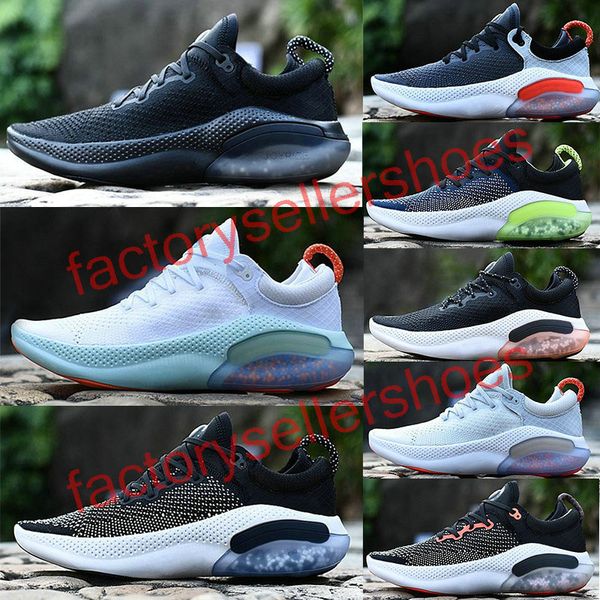 

2020 joyride run fk mens womens running shoes triple black white platinum racer blue designers sports sneakers utility size 36-45
