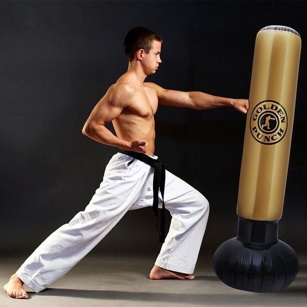 

2welf фитнес для взрослых drum инфляции inflatablechildren утолщенного вертикального тумблера боксерского мешок с песком декомпрессионного в