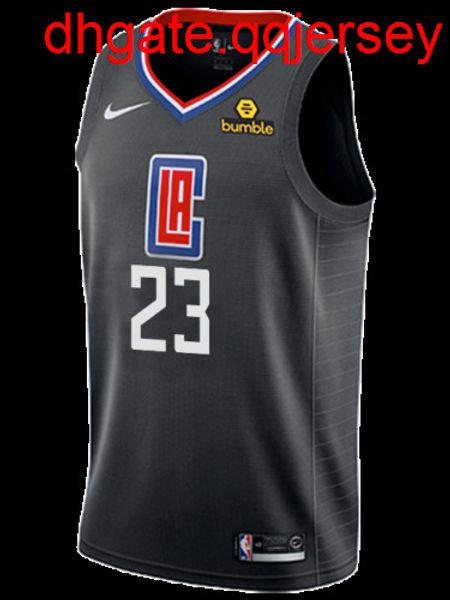 

lou williams sponsor patch statement jersey new nkvest stitched basketball jerseys, Gray