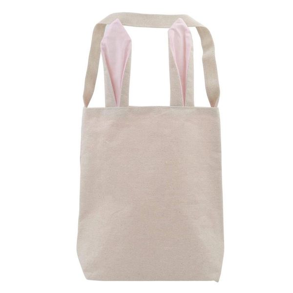 

пасха розовые уши холст carry bag party fun аксессуар