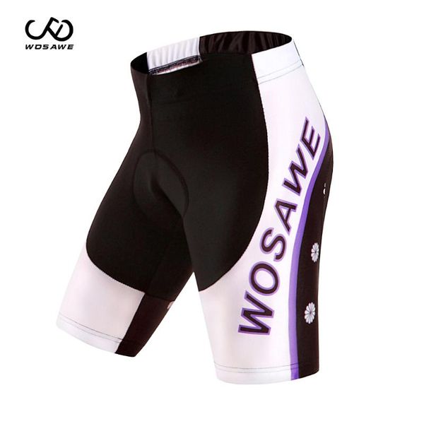 

wosawe summer autumn cycling shorts women silica gel padded mountain downhill bike shorts underwear ropa ciclismo tights skirt