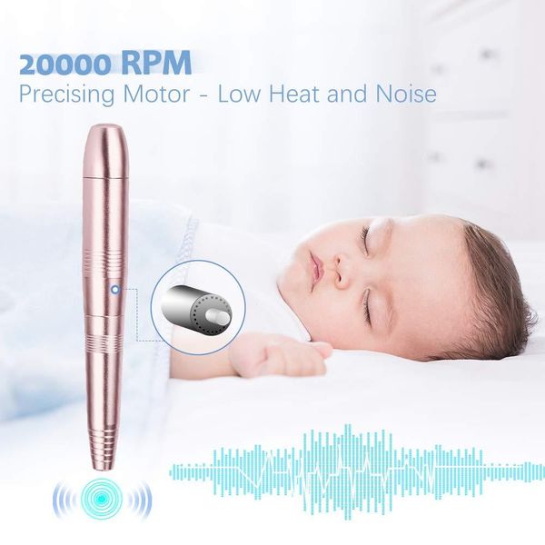 

wholesale electric nail drill set usb powered professional acrylic nail file machine gel nails manicure pedicure polishing tools for salon