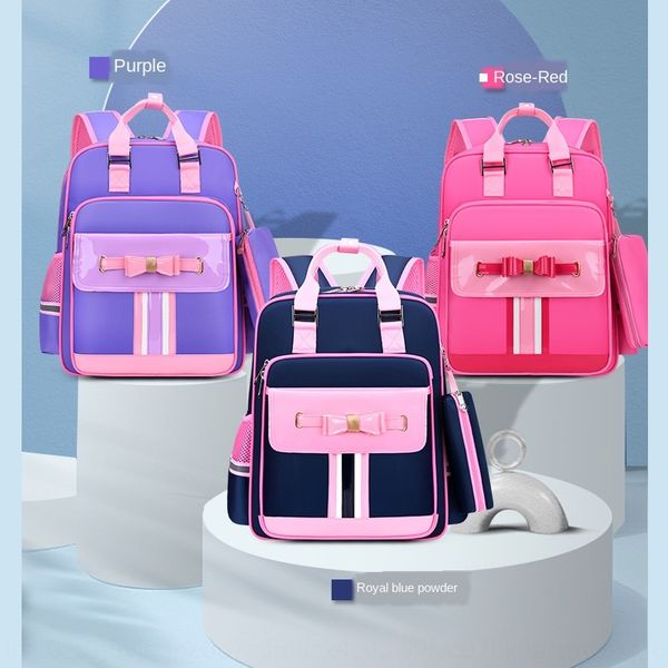 

new primary school female schoolbag grade 1-3-6 fashion waterproof multifunctional large capacity princess primary school schoolbag