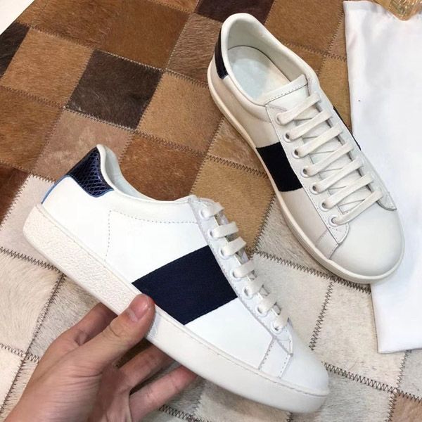 

women casual shoes low luxury designer leather sneakers with flower trainers italy designer sneakers shoes embroidered black tiger 35-44