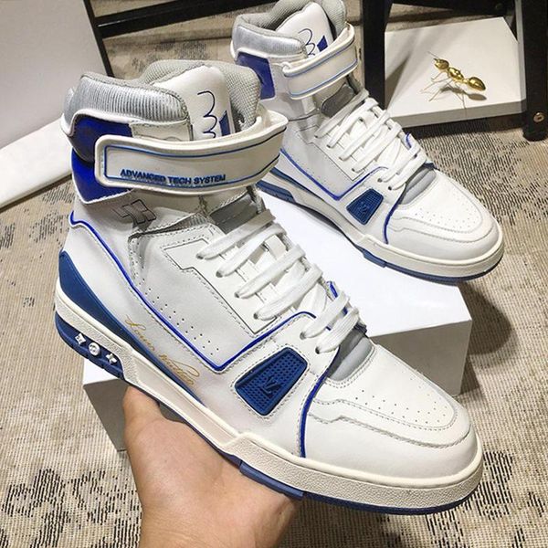 

mens shoes breathable with original box trainer sneaker boot men shoes fashion luxury zapatos de hombre ankle boots with original box sale