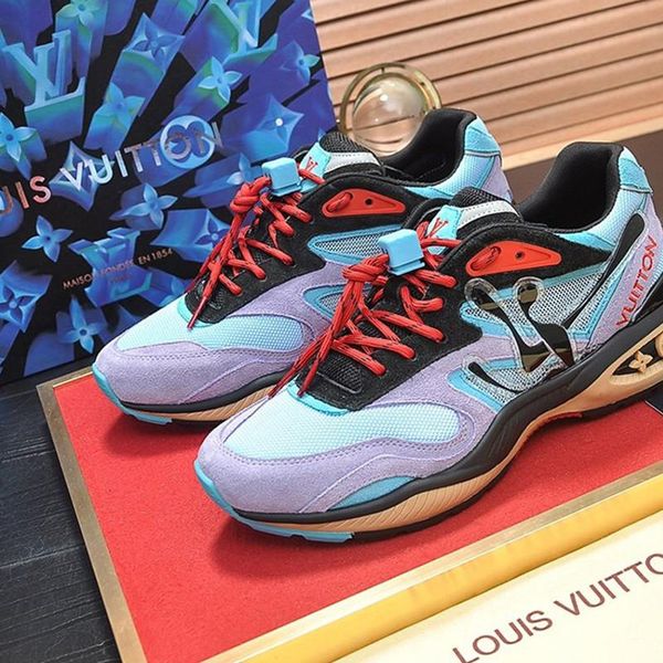 

45 men's designer casual sports shoes, fashionable outdoor travel casual shoes, sports shoes. fast delivery in original box packaging, Black