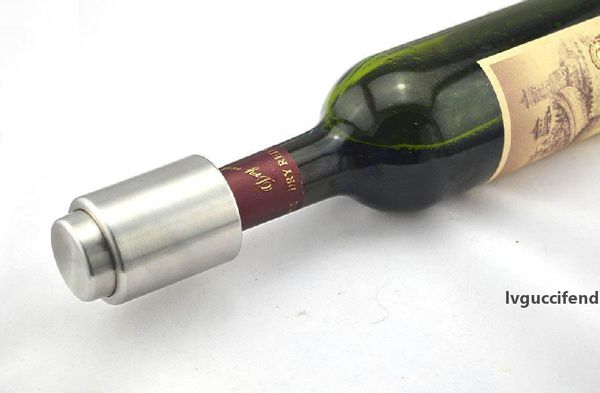 

stainless steel vacuum sealed red wine bottle spout liquor flow ser pour cap ing