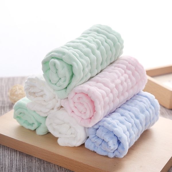 

rjxst household baby for washing does not drop hair absorbent cotton cloth handkerchief children's small square face face small square