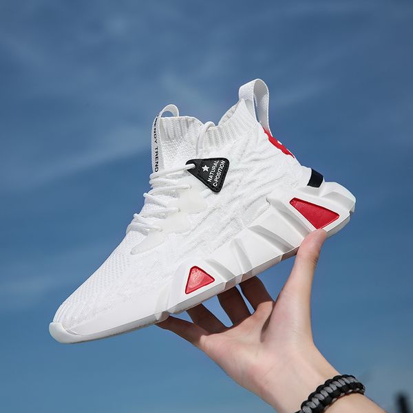 

men sneakers breathable mesh running shoes lightweight male sneakers outdoor training jogging fashion casual sports shoes 2020