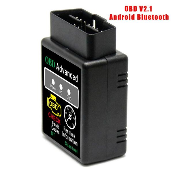 

hh obd elm327 bluetooth obd2 obdii can bus check engine car auto diagnostic scanner tool interface adapter for android pc