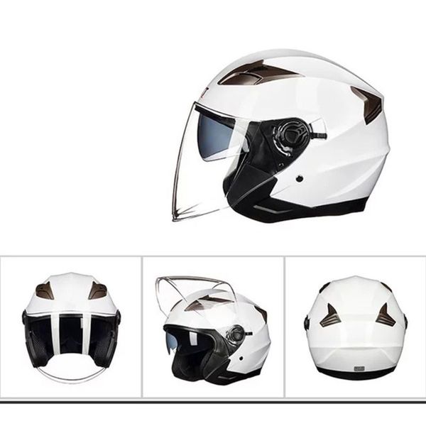 

unisex мотоцикл головной убор лето дышащий шлем open face cap head protect w91f