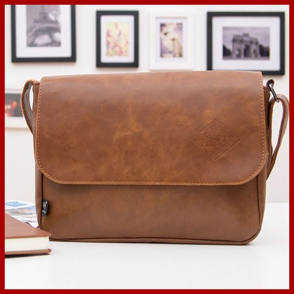 

new 2020 fashion genuine leather bag men messenger bags,shoulder bags bolsas leather casual briefcase, mens travel bags