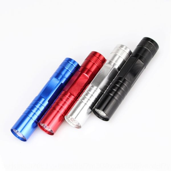 

led mini bright 5 battery aluminum alloy outdoor emergency small bright key chain flashlight key chain flashlight flashlight