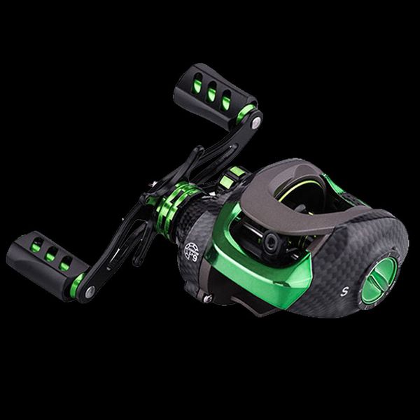 

walk fish baitcasting reel dual brake system reel 6kg max drag 6+1 bbs 7.1:1 high speed fishing reel fishing tackle