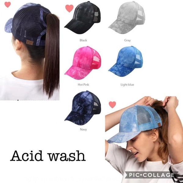 

pickling ponytail hat female summer and autumn outdoor sunscreen solid color sunscreen baseball baseball cap cap, Blue;gray