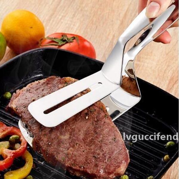 

bbq tongs stainless steel barbecue tong fried steak shovel fried fish shovel bbq bread clamp kitchen bread meat clamp