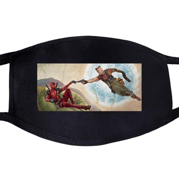 

coreano kawaii anime maschera bocca tessuto maschera maschera di polvere del fumetto viso divertente cotone anti bella riutilizzabile jyfle