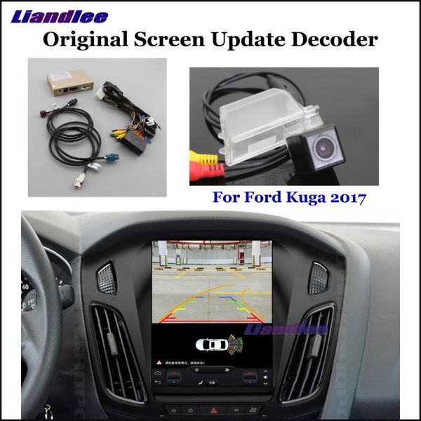 

car rear view rearview backup camera for kuga 2020 reverse reversing parking camera full hd ccd decoder accesories