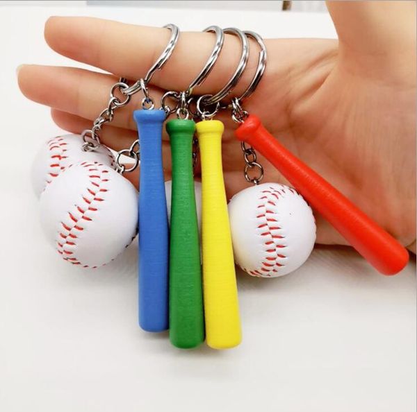 

creative baseball leather keychain promotional gifts volleyball basketball baseball football football key ring creative baseball key rings20, Silver