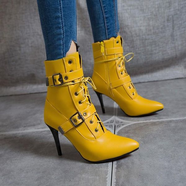 

women's boots autumn pointe shoes booties ladies boots-women zipper winter footwear luxury designer mid-calf mid calf, Black