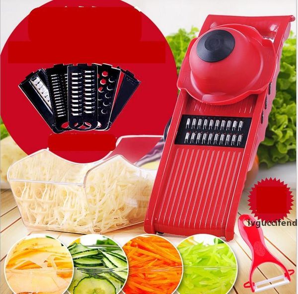 

multi-function vegetable fruit chopper fruit nicer slicer vegetable chopping tools graters peeler cutter slicer fresh box ldh131