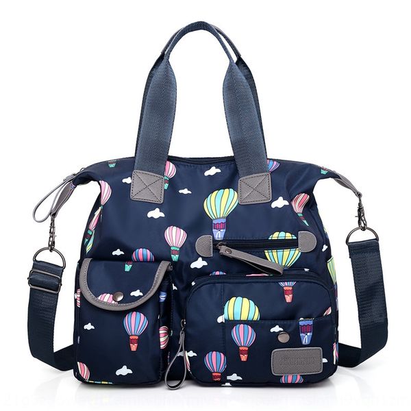 

l2acq new korean fashion cartoon balloon women's package package shoulder commuter women's portable shoulder crossbody bag nylon c, White