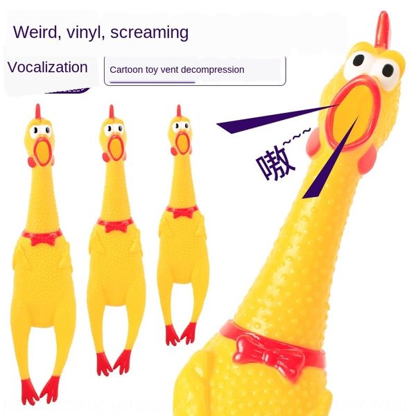 

internet celebrity style screaming toy screaming chicken releasing chicken trick and sound children's pet bite toy
