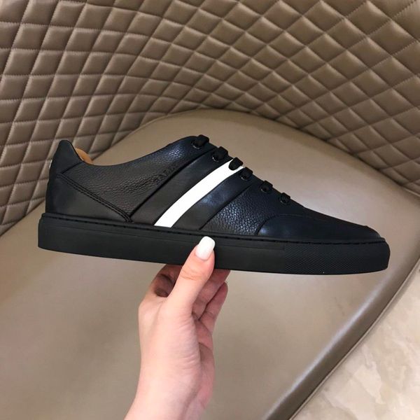 

new fashion luxury suede leather sneaker men women sport designer shoes calfskin rubber sole italian shoes sale size 38-44 r140, Black