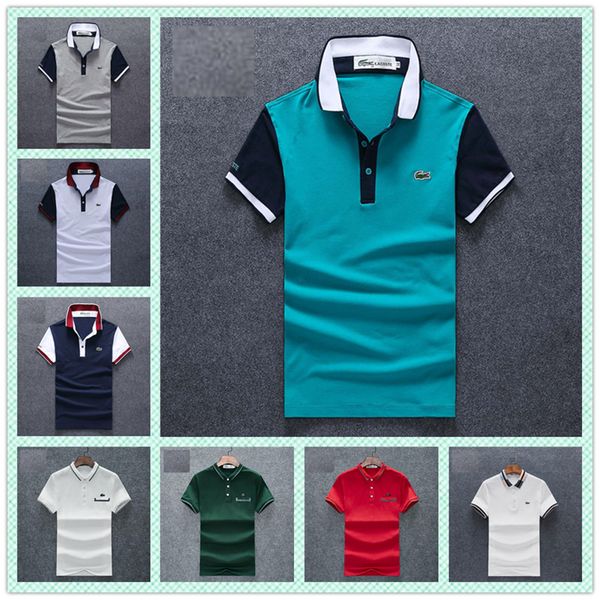 

iduzi 2020 polo shirt printing embroidery t shirts for italy fashion polos shirt men high street cotton tags t shirts m-3xl, White;black