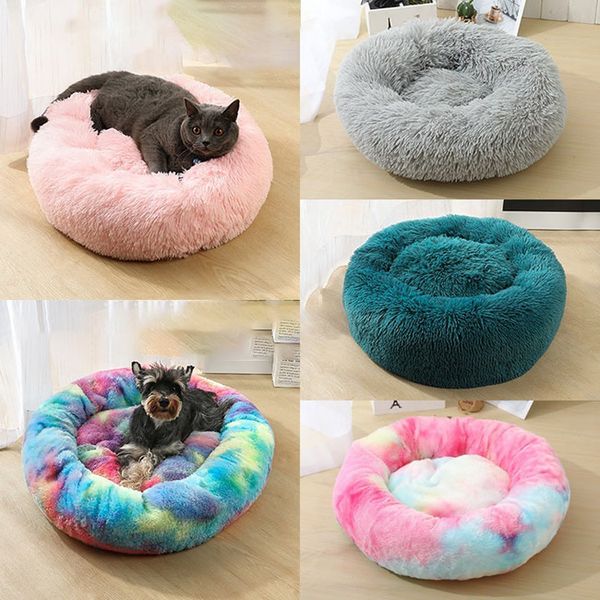 

doghouse cathouse pet bed round plush winter dog mat pet mat cat mat medium and small dogs