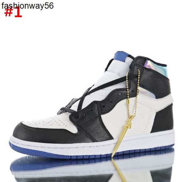 

new jumpman 2019 1 mid multi-color fashion cross rox brown miami art basel basketball shoes mens