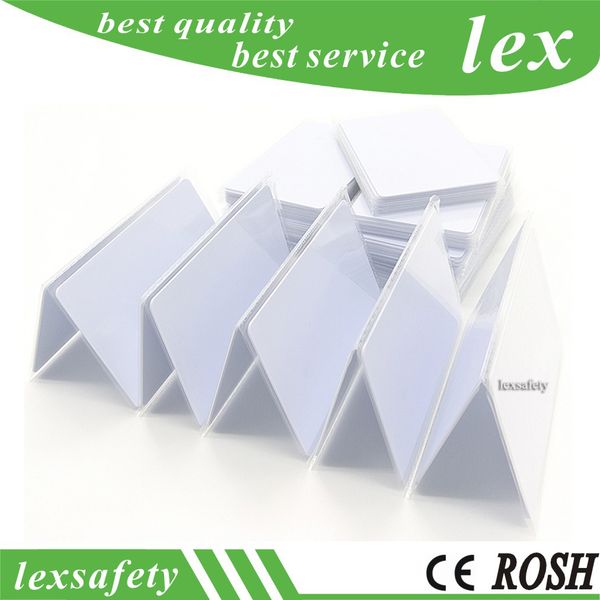 

100pcs 13.56mhz rfid uid chip smart rewritable pvc card changeable 1k ic s50 proximity block 0 sector writable hf iso14443a card