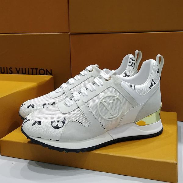 

womens shoes sneakers luxury run away sneaker zapatos de mujer womens shoes casual with box chaussures de femme lady shoes fashion fast ship, Black