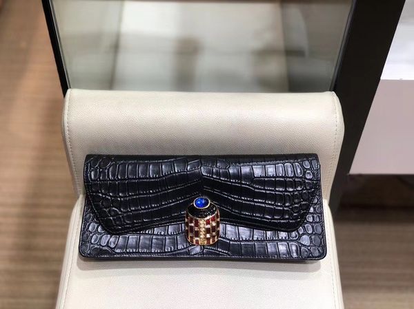 

2019 highest quality designer handbags series imported italian calfskin embossed crocodile pattern handbags factory sale ing